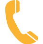 Yellow telephone icon