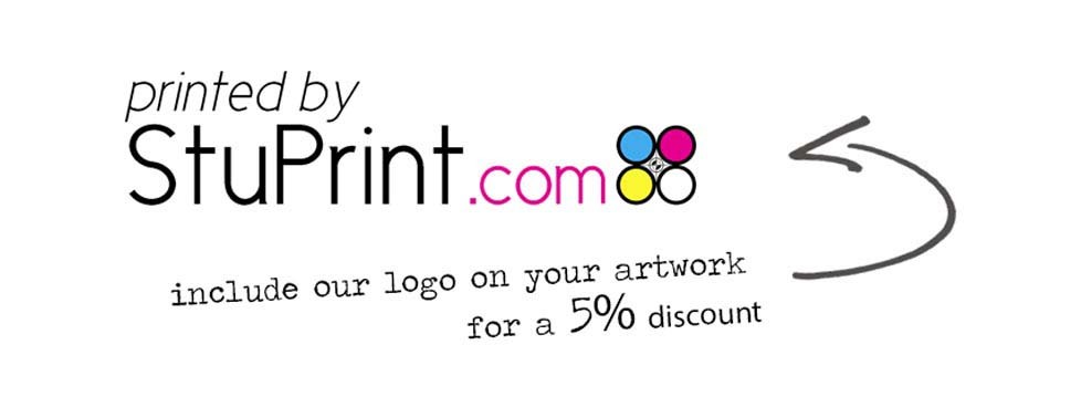 Add a stuprint.com logo for a 5% discount