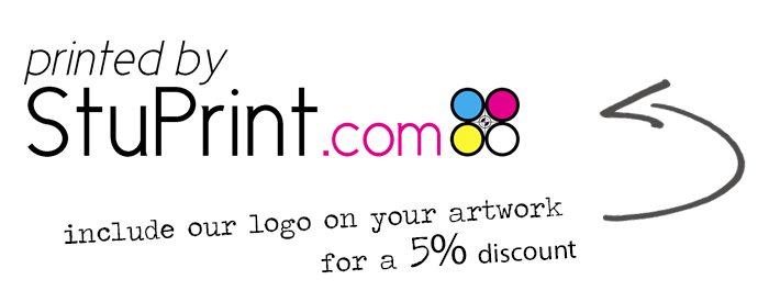 Add a StuPrint.com logo for a 5% discount