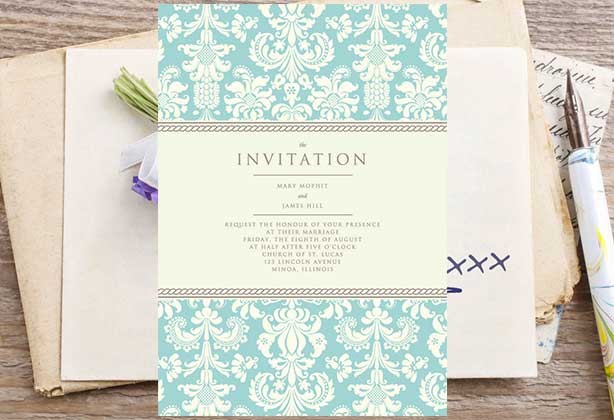 Design and hot sale print invitations